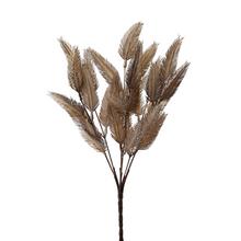 Umelá zeleň trávy tmavo hnedá 34 cm.