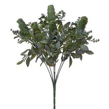 ZELEŇ SUKULENT ZEL-MODRÝ, DROB. LÍSTKY 33CM - FLORASYSTEM