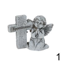 Súprava smútočných anjelov v sivej farbe.