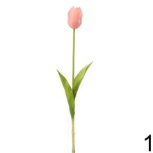 Umelé tulipány v mixe farieb, 42 cm vysoké.