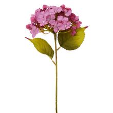 KS HYDRANGEA FIALOVÁ, ZELEŇ 33CM - FLORASYSTEM