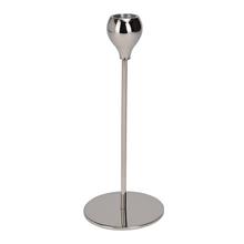SVIETNIK na kónic svieč 22cm striebr.//A98810530 - FLORASYSTEM