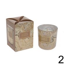 Sviečky voňavé v skle Marble Gold & Antic 150g.