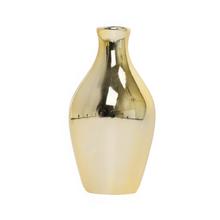 VÁZA ANFORA zlatá/keramika ORO pr.6xV11cm - FLORASYSTEM