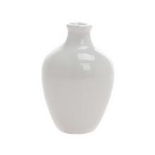 VÁZA ANFORA biela/keramika PANCI BIANCA pr.8xV12cm - FLORASYSTEM