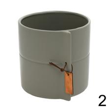 Obal keramický v japonskom štýle, mix farieb, priemer 16,5 cm, výška 16 cm.