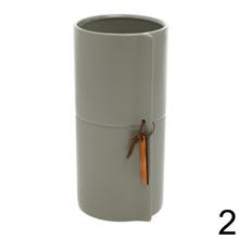 Keramický obal v japonskom štýle, mix farieb, výška 23 cm, priemer 11 cm.