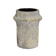 OBAL váza CEMENT PORT/BORDO pr.14 x pr.18cm - FLORASYSTEM