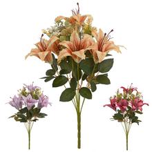 KYTICA ĽALIA TRBLIETAVÁ, ZELEŇ MIX/3F 46CM - FLORASYSTEM