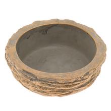 OBAL KRUH CEMENT BLEDO-SIVO-ZLATÝ 20,5CM - FLORASYSTEM