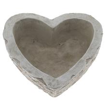OBAL SRDCE CEMENT BLEDO-SIVÉ 20CM - FLORASYSTEM
