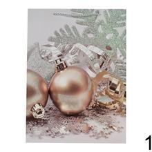 Darčeková taška s vianočným motívom a glitrami.