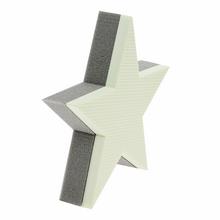 Hvězda z florexu na polybase, suchá, 29x29x6cm.