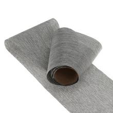 ORGANZA bavlna blysk metal biela/strieborná 12cmx5y - FLORASYSTEM