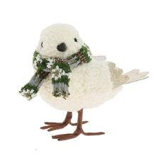 VTÁČIK BIE., ZEL ŠÁL, SPOLYST/TEXTIL 18*11*17CM - FLORASYSTEM