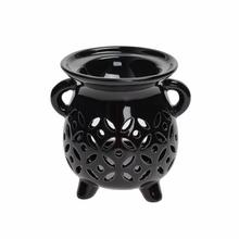 AROMALAMPA VÝREZ PORCELÁN 8x9,5CM ČIERNA - FLORASYSTEM