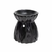 AROMALAMPA VZOR PORCELÁN 8x9CM ČIERNA - FLORASYSTEM