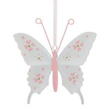 ZÁVES MOTÝL BIE/FIA PLECH 10*11CM - FLORASYSTEM