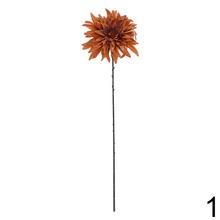 Umelé kvety Dália jesenná mix v oranžovej a červenej farbe.