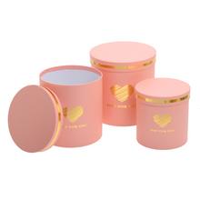 DARČEKOVÁ KRABIČKA SO SRDIEČKOM S/3 15x15,5-20x20,5CM LOSOS - FLORASYSTEM