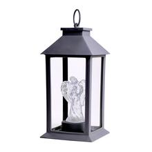 LED LUCERNA S ANJELOM  ČIER.5/18/YZE.BLACK - FLORASYSTEM