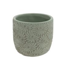 OBAL MARGARÉTA KERAMIKA 12.8*12.8*11.3 MENTOL - FLORASYSTEM