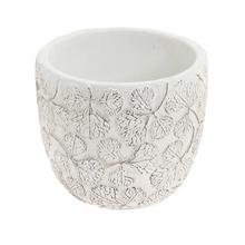 OBAL KVETY KERAMIKA 12.8*12.8*11.3 BIELY - FLORASYSTEM