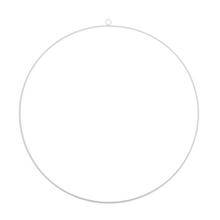 KRUH aranž hliníková úprava biela 40cm - FLORASYSTEM