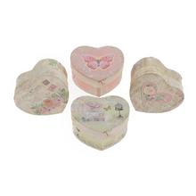 DARČEKOVÁ KRABIČKA SRDCE KVETY 11,2x9,5x5,2CM MIX VZOROV - FLORASYSTEM