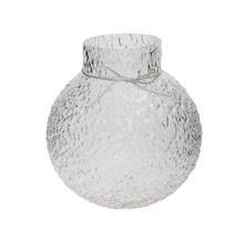 VÁZA SKLO ČÍRA 9.5*21.5CM - FLORASYSTEM