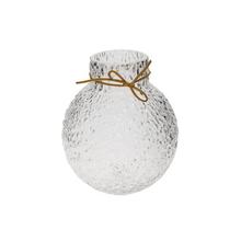 VÁZA SKLO ČÍRA 7.5*17.5CM - FLORASYSTEM