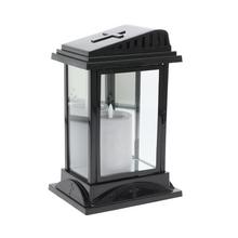 LUCERNA KRÍŽ +LED SVIEČKA ČIERNA 43/23/NWH - FLORASYSTEM