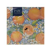 SDL145900 SERVÍTKY 33x33 cm/20ks/3vrst. ORANGE BOOM - FLORASYSTEM