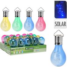 DX9301080 LED lampa solár farb. 7,5x15cm 4ass - FLORASYSTEM
