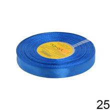 Mix farieb saténových stúh v rôznych odtieňoch.