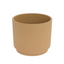Obal na kvetináč OSLO CLAY 13CM v béžovej farbe.