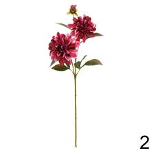 Umelé kvety Dália v mixe farieb.