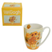 Šálka 360ml slnečnica krabička Van Gogh - FLORASYSTEM