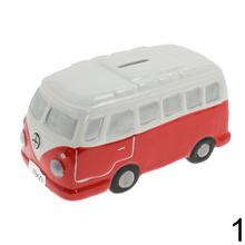 POKLADNIČKA AUTOBUS KERAMIKA 16,5x8x8CM MIX F