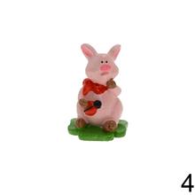 Mini prasiatka v taške ružovo-zelený mix.