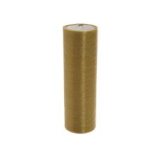ORGANZA ROLKA 16CMx6M FARBA 21 ZLATÁ - FLORASYSTEM