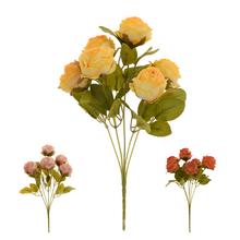 KYTICA RUŽA, ZELEŇ MIX/3F 28CM - FLORASYSTEM