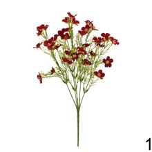 Umelá kytica s drobnými kvetmi v mixe farieb.