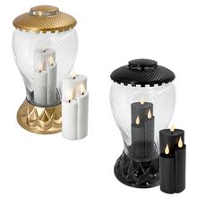 SAPORRO KAH.SKLO S LED VKLADOM 32,5cm - FLORASYSTEM