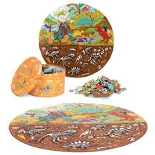 Puzzle Okrúhle 150 dielov bopp - Dinosaurus BRP002