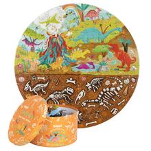 Puzzle Okrúhle 150 dielov bopp - Dinosaurus BRP002