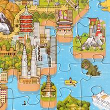 Puzzle 180 dielov 8-bit puzzle –Mapa sveta WM8BIT001