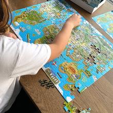 Puzzle 180 dielov 8-bit puzzle –Mapa sveta WM8BIT001