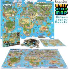 Puzzle 180 dielov 8-bit puzzle –Mapa sveta WM8BIT001