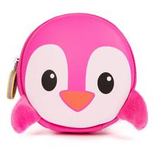 Kľúčenka, peňaženka Boppi Tiny Trekker  - PENGUIN - ružové BB116G